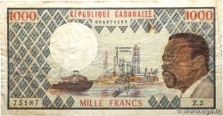 1000 Francs type 1974 GABON  1974 A.241b