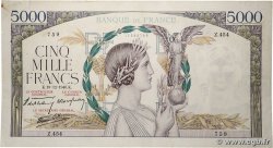 5000 Francs VICTOIRE Impression à plat FRANCE  1940 F.46.18 TTB