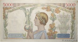 5000 Francs VICTOIRE Impression à plat FRANCE  1940 F.46.18 TTB
