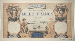 1000 Francs CÉRÈS ET MERCURE type modifié FRANCE  1939 F.38.33 TTB