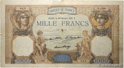 1000 Francs CÉRÈS ET MERCURE FRANCE  1931 F.37.06 TB