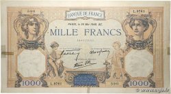 1000 Francs CÉRÈS ET MERCURE type modifié FRANCE  1940 F.38.48 VF