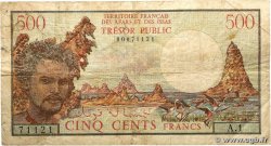 500 Francs Petit numéro DJIBOUTI  1979 P.36a
