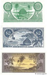 1, 2 et 10 Tala Lot SAMOA  2020 P.16dCS, P.17cCS et P.18dCS NEUF