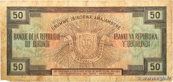 50 Francs BURUNDI  1977 P.28a VG