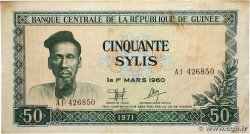 50 Sylis GUINÉE  1971 P.18 TTB+