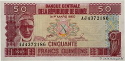 50 Francs Guinéens GUINÉE  1985 P.29a NEUF