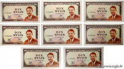 10 Sylis Lot GUINÉE  1971 P.16 SPL