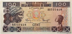 100 Francs Guinéens GUINÉE  1998 P.35a TTB+