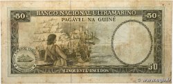 50 Escudos PORTUGUESE GUINEA  1971 P.044 F
