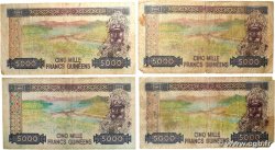 5000 Francs Guinéens Lot GUINÉE  1985 P.33a B