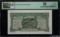 1000 Francs MARIANNE THOMAS DE LA RUE Spécimen FRANCE  1945 VF.13.02Ssn NEUF