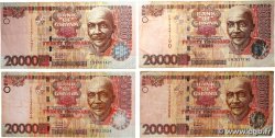 20000 Cedis Lot GHANA  2002 P.36 à P.36c TB