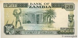 20 Kwacha ZAMBIE  1989 P.32b TTB+