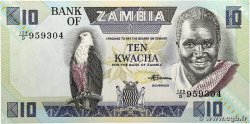 10 Kwacha ZAMBIE  1980 P.26e pr.NEUF