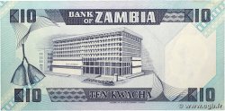 10 Kwacha ZAMBIE  1980 P.26e pr.NEUF