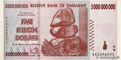 5 Billions Dollars ZIMBABWE  2008 P.84 SUP