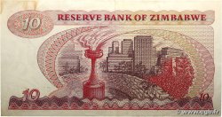 10 Dollars ZIMBABWE  1994 P.03e TTB+