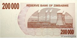 200000 Dollars ZIMBABWE  2007 P.49 NEUF