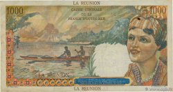 1000 Francs Union Française ISOLA RIUNIONE  1946 P.47a q.BB