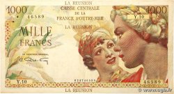 1000 Francs Union Française ÎLE DE LA RÉUNION  1946 P.47a