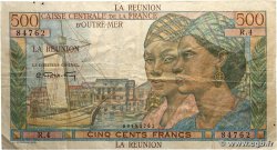 500 Francs Pointe à Pitre ÎLE DE LA RÉUNION  1946 P.46a TB+