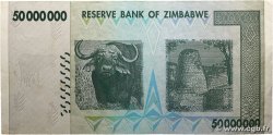 50 Millions Dollars ZIMBABWE  2008 P.79 TTB+
