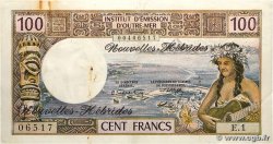 100 Francs NOUVELLES HÉBRIDES  1970 P.18a TTB+