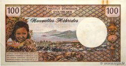 100 Francs NOUVELLES HÉBRIDES  1970 P.18a TTB+