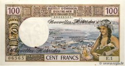 100 Francs NOUVELLES HÉBRIDES  1970 P.18a