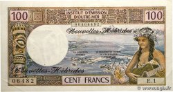 100 Francs NOUVELLES HÉBRIDES  1970 P.18a