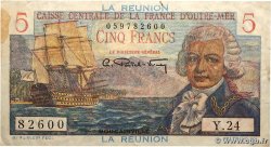5 Francs Bougainville ÎLE DE LA RÉUNION  1946 P.41a TB+