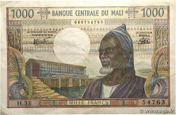 1000 Francs MALI  1970 P.13e TTB