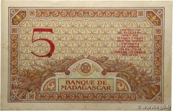 5 Francs MADAGASCAR  1937 P.035 SUP