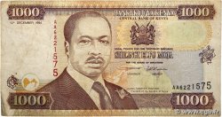 1000 Shillings KENYA  1994 P.34a TB
