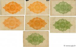 10 et 20 Sen Lot JAPAN  1917 P.046 et P.047 F