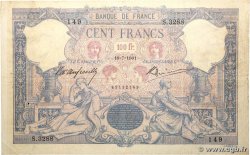 100 Francs BLEU ET ROSE FRANCE  1901 F.21.15