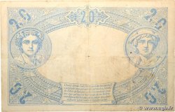 20 Francs NOIR Numéro spécial FRANKREICH  1904 F.09.03 fSS