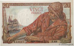 20 Francs PÊCHEUR FRANCE  1943 F.13.05