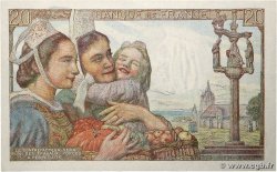 20 Francs PÊCHEUR FRANCE  1944 F.13.09 pr.NEUF