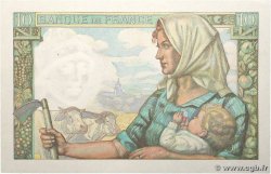 10 Francs MINEUR FRANKREICH  1941 F.08.01 fST+