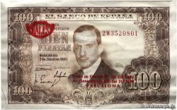 100 Pesetas Publicitaire ESPAGNE  1953 P.145 SUP+