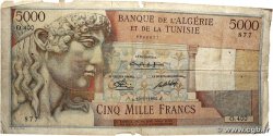 5000 Francs ALGÉRIE  1950 P.109 B
