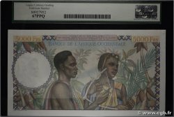 5000 Francs AFRIQUE OCCIDENTALE FRANÇAISE (1895-1958)  1950 P.43 NEUF