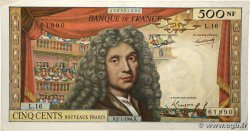500 Nouveaux Francs MOLIÈRE FRANCE  1964 F.60.06