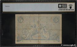 5 Francs NOIR FRANCE  1873 F.01.20 TTB
