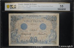 20 Francs BLEU FRANCE  1906 F.10.01 SPL