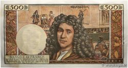 500 Nouveaux Francs MOLIÈRE FRANCE  1965 F.60.08 SUP+