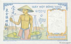 1 Piastre INDOCINA FRANCESE  1932 P.054a FDC