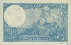 10 Francs MINERVE FRANCIA  1918 F.06.03 AU